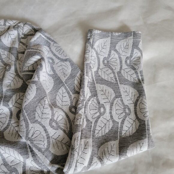 Vintage Blazer Lightweight Gray White Jacket Tunic Travel Career Office Small - Picture 9 of 17